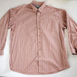 L.L. Bean Mens Long Sleeve Button Shirt XXL-Tall